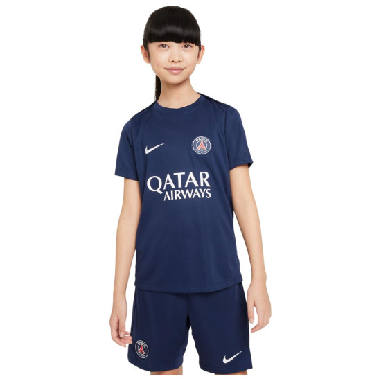 Nike Παιδική κοντομάνικη μπλούζα Paris Saint-Germain Academy Pro Pre-Match Top